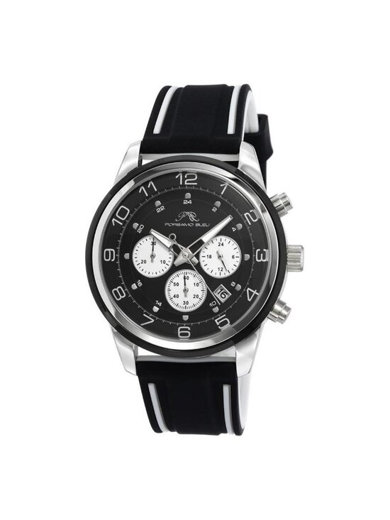 NWT Porsamo Bleu Arthur Chronograph Quartz Black Dial Men\'s Watch main image 6
